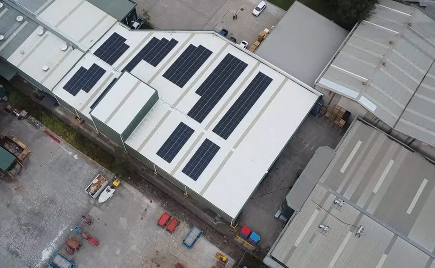 99.19kW commercial solar power system installed at St Marys NSW by Solahart Sydney