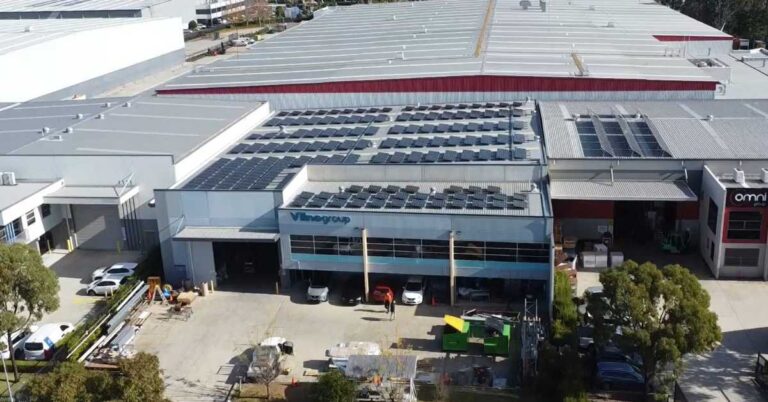 Commercial Solar Power System Moorebank NSW installed by Solahart Sydney