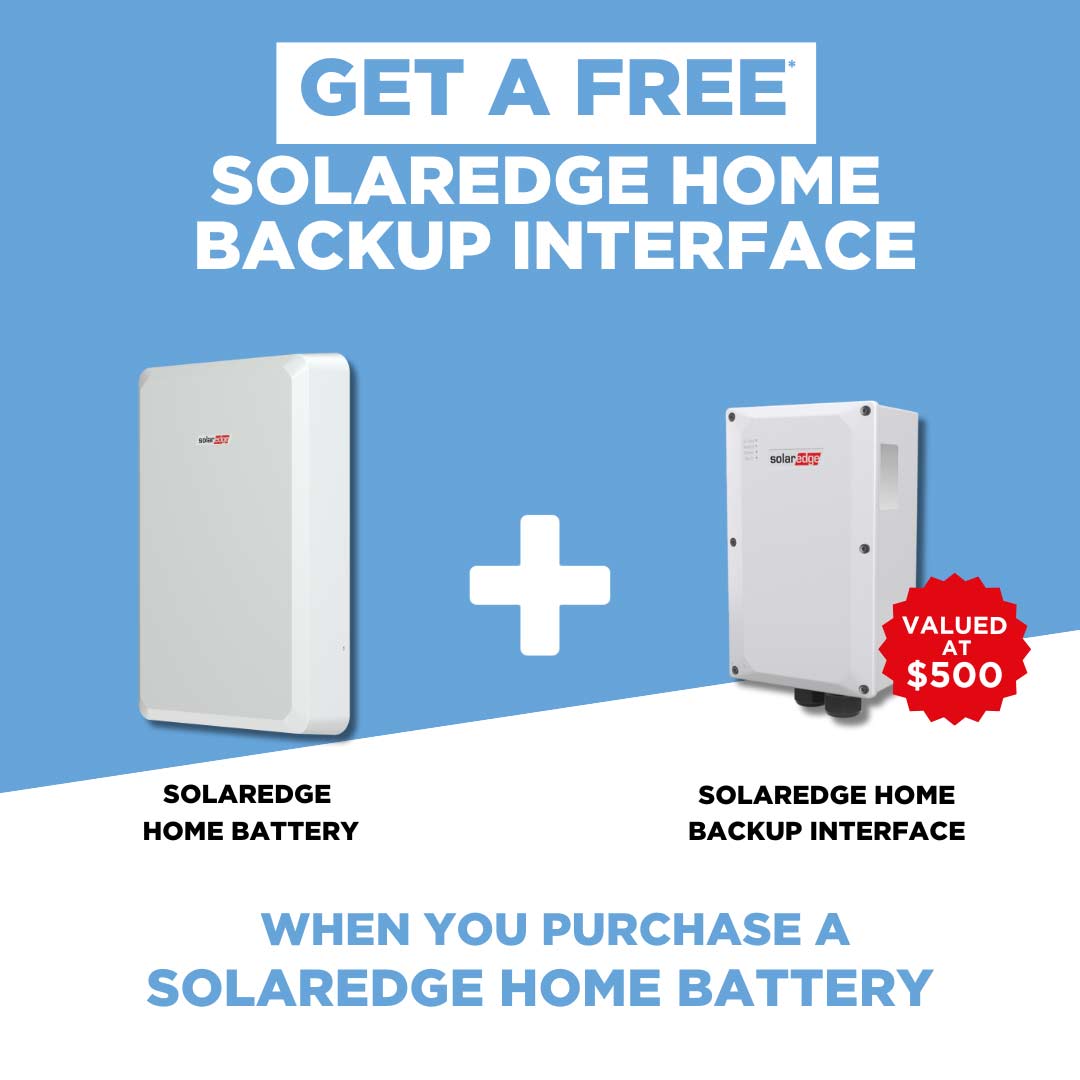 Free SolarEdge Home Backup Interface - Solahart Sydney