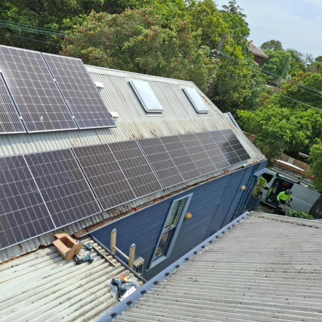 Solar power installation in Lewisham by Solahart Sydney