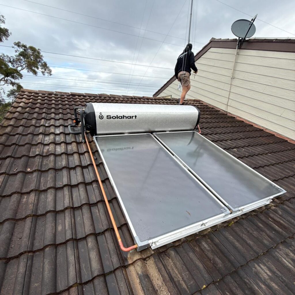 Solar power installation in Revesby Heights by Solahart Sydney